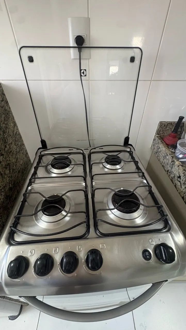 Fogão inox 4 bocas - Foto 5
