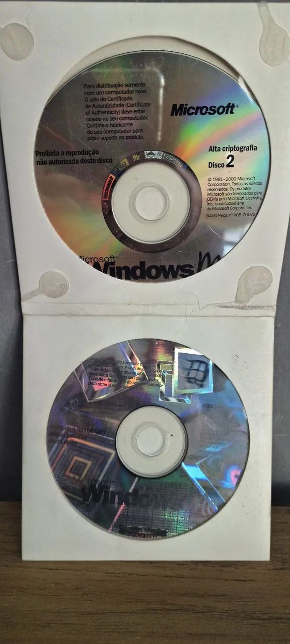 Cd Mídia Windows ME Millenium Original Colecionador sem serial - Foto 3
