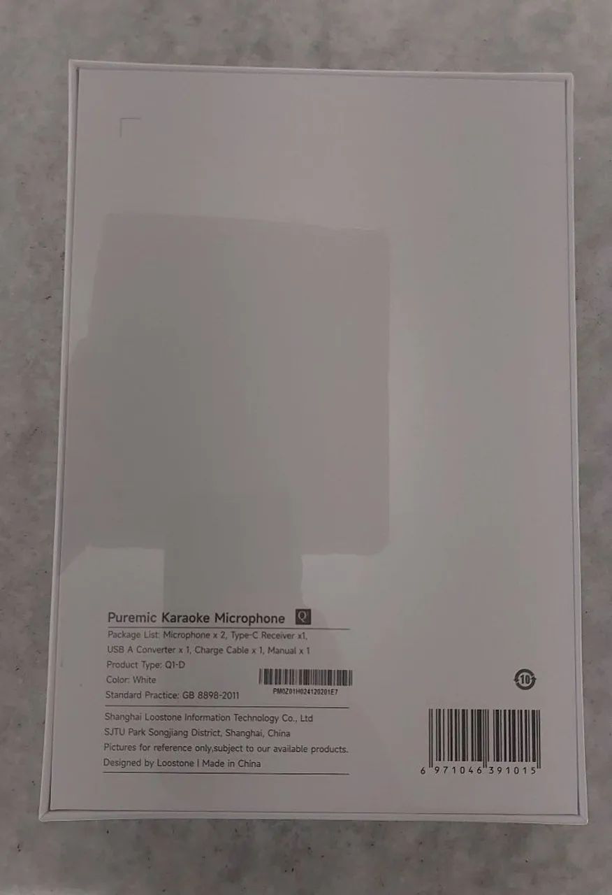 Puremic Q1-D - Microfone para Karaoke - Foto 2
