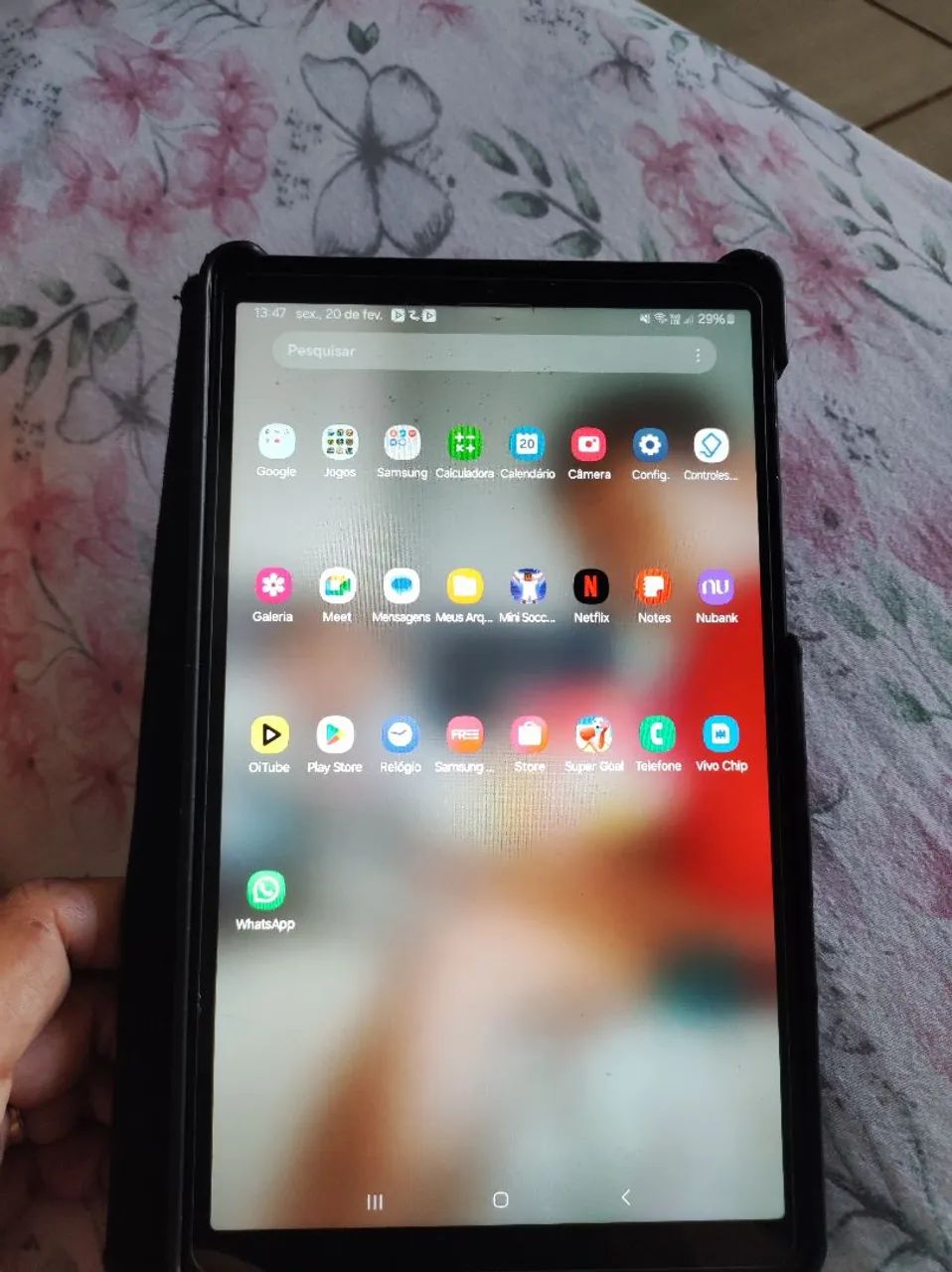 Samsung A7 Lite Chip e Wi-fi 