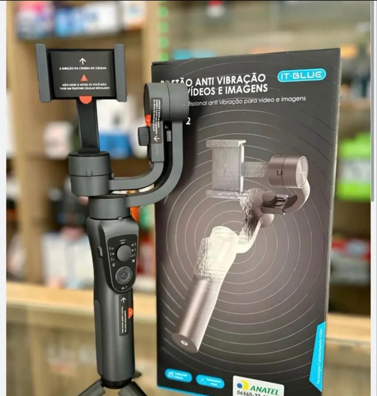 ESTABILIZADOR PARA CAMERA ANTI VIBRAÇAO PARA VIDEOS E IMAGENS LE-3902