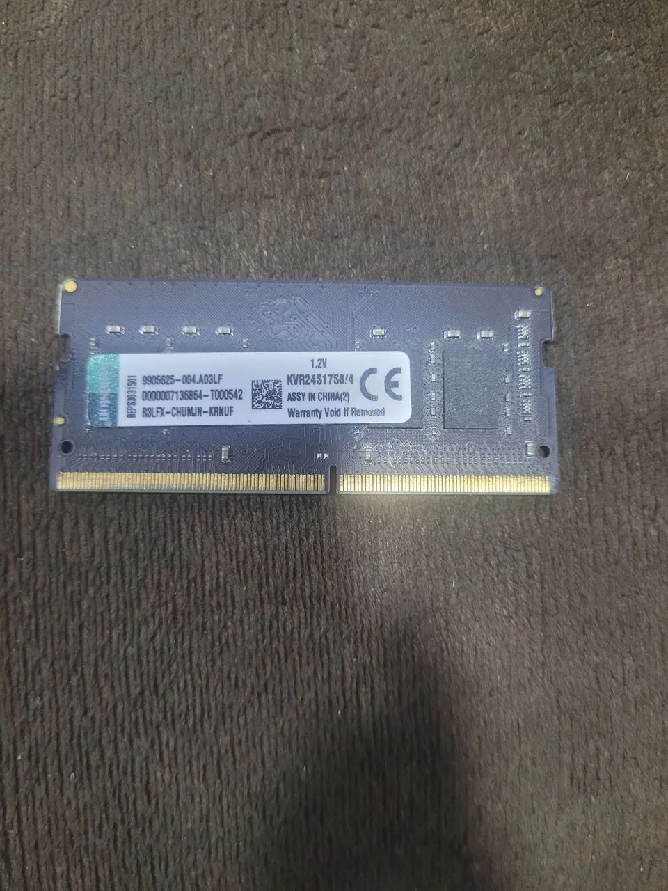 Memória ddr4 4gb notebook 