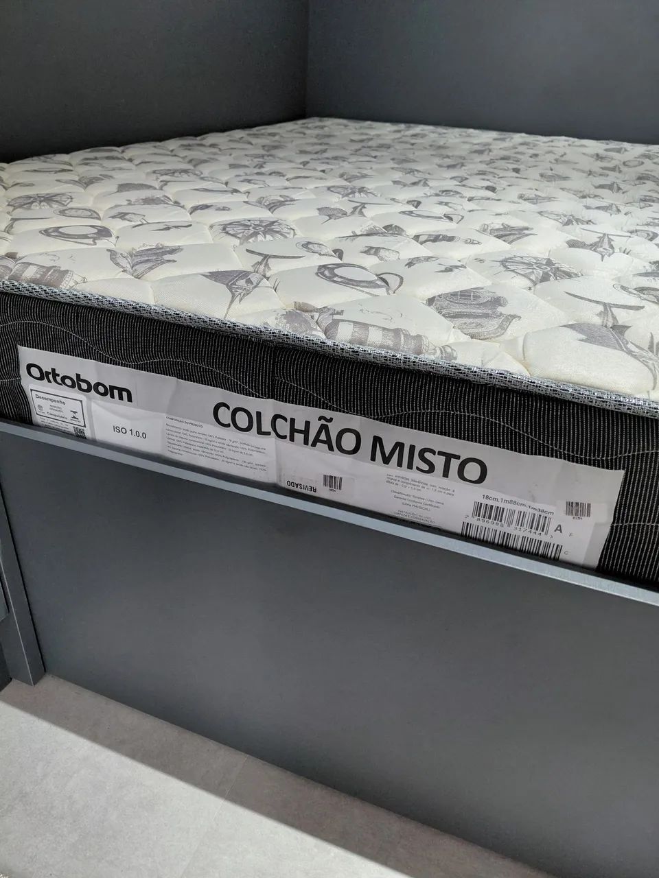 Vendo colchão casal Ortobom - Foto 4