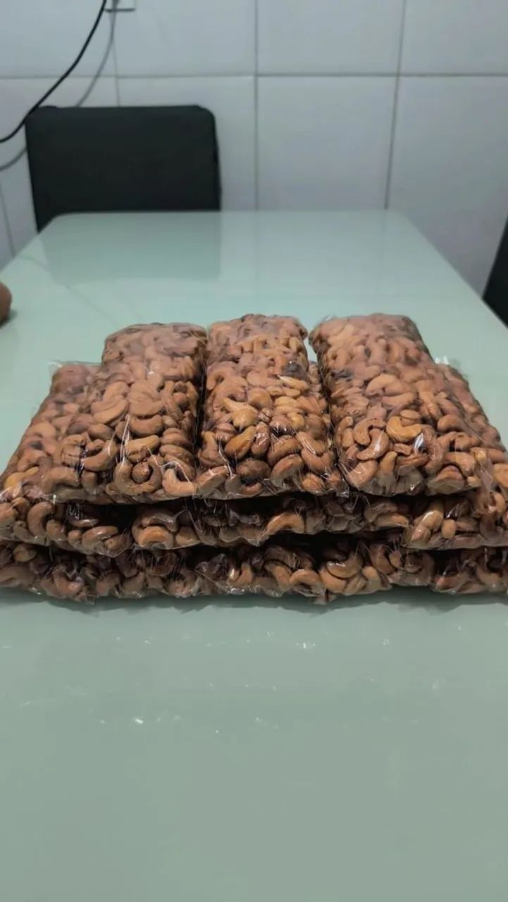 Castanha de Caju Premium - Torrada na Hora | Inteira, Crua e Doce