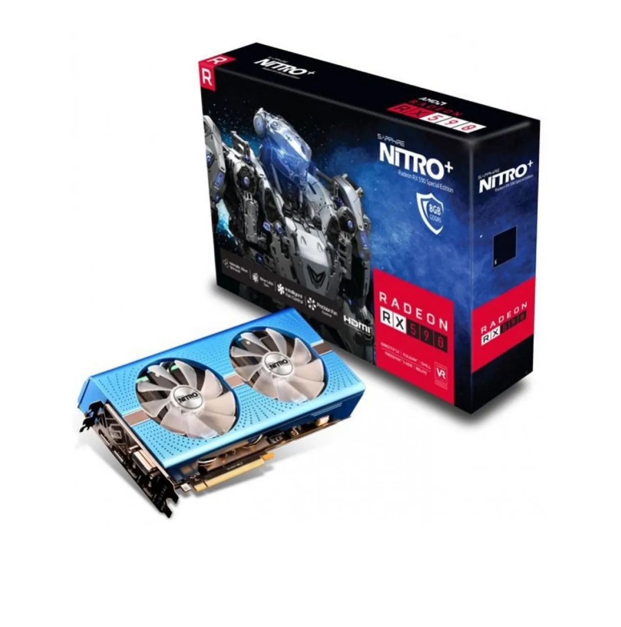 Sapphire Radeon RX 590 NITRO+ Special - Placas de Vídeo - Martins