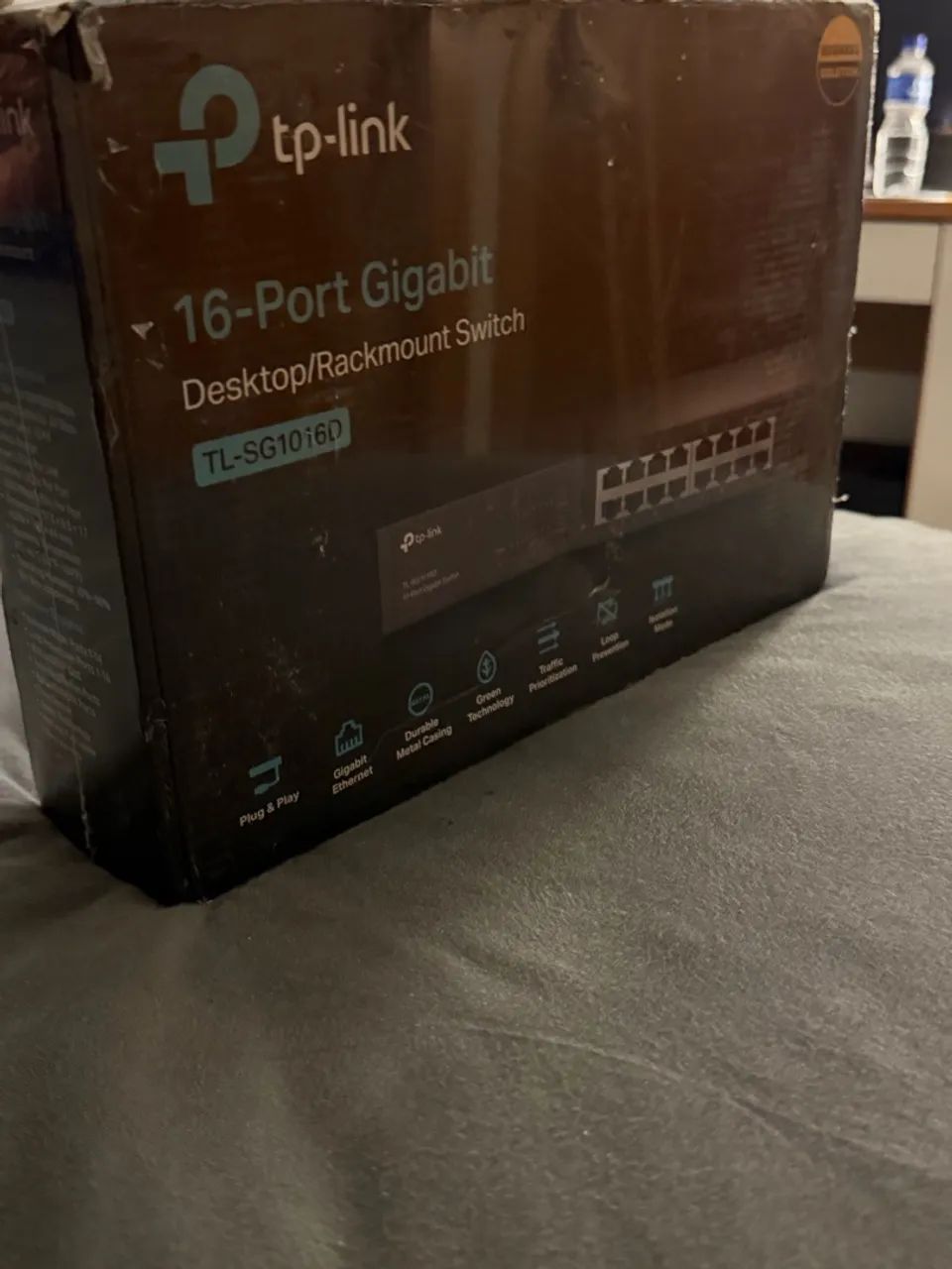 Switch TP-Link TL-SG1016D - 16 Portas Gigabit - Foto 2