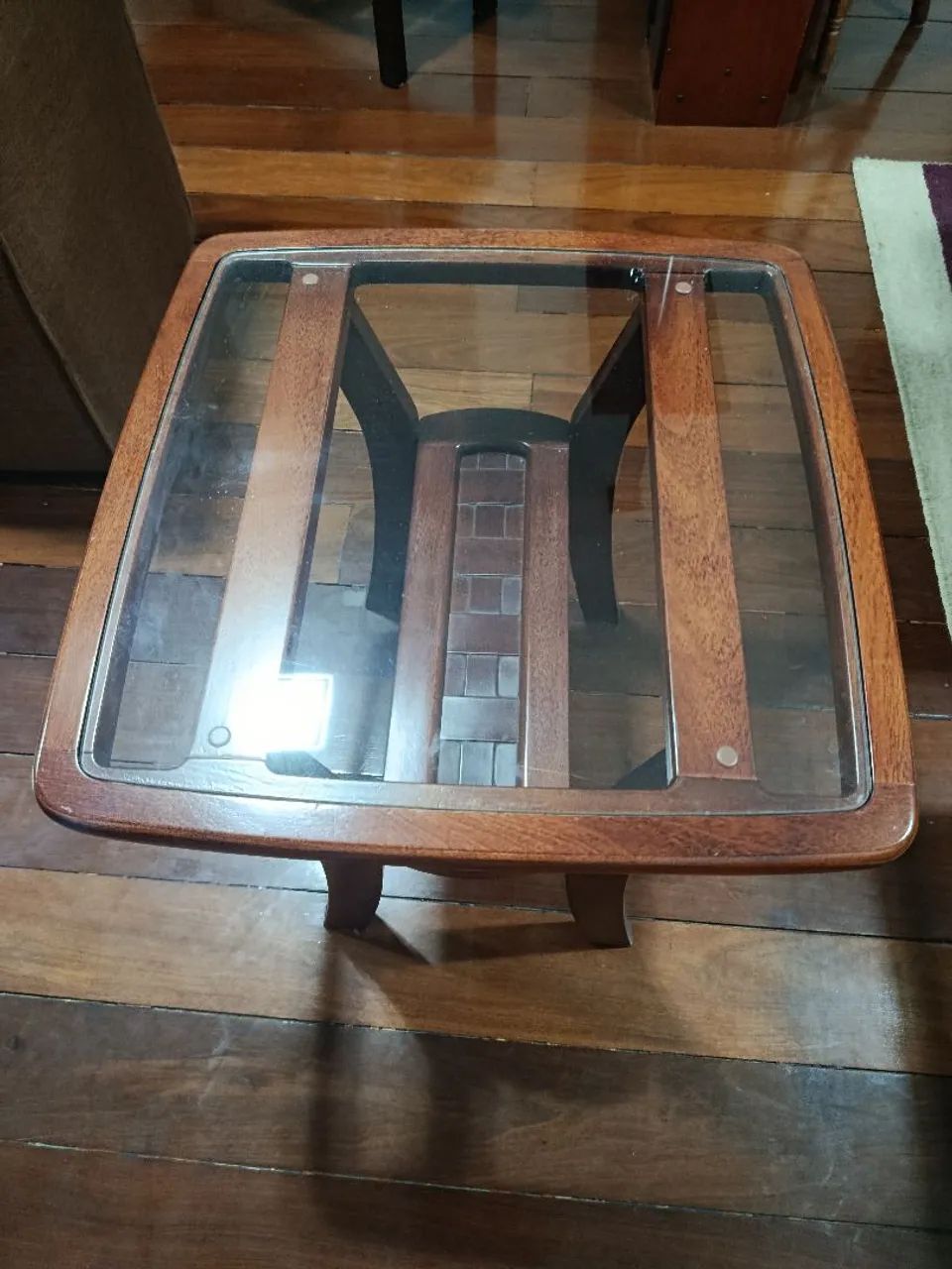 Mesa de centro ou canto madeira maciça  - Foto 4