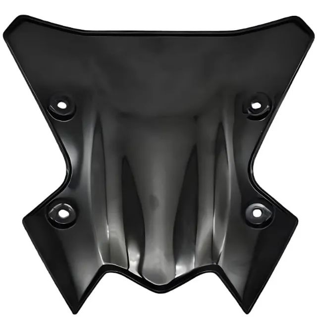 Bolha Parabrisa Kawasaki Z900 Z650 2020-2024 Fumê Preto Protetor Vento Esportivo - Foto 2