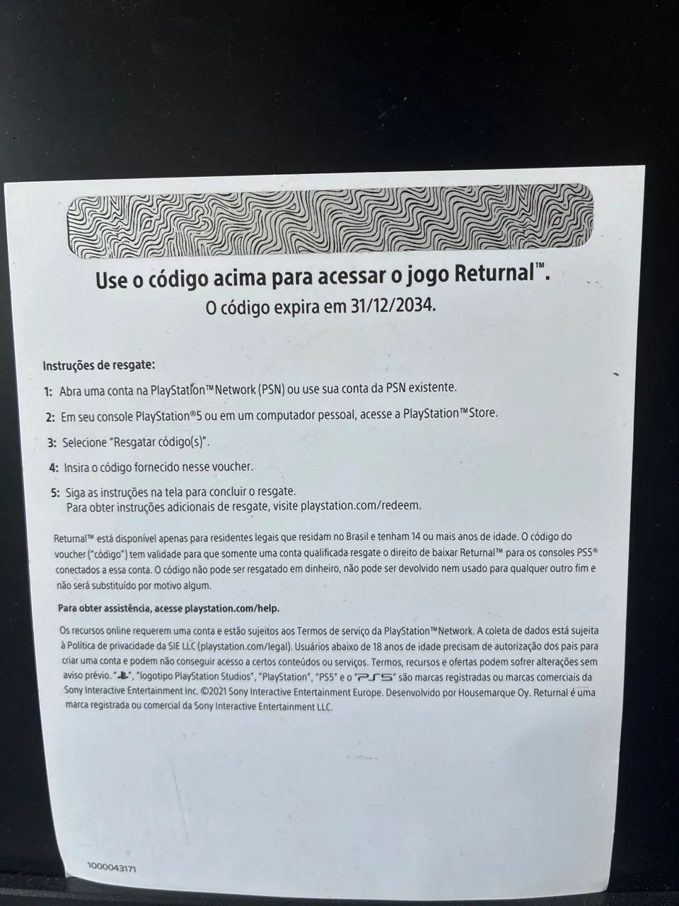 Jogo RETURNAL PS5 - Foto 2