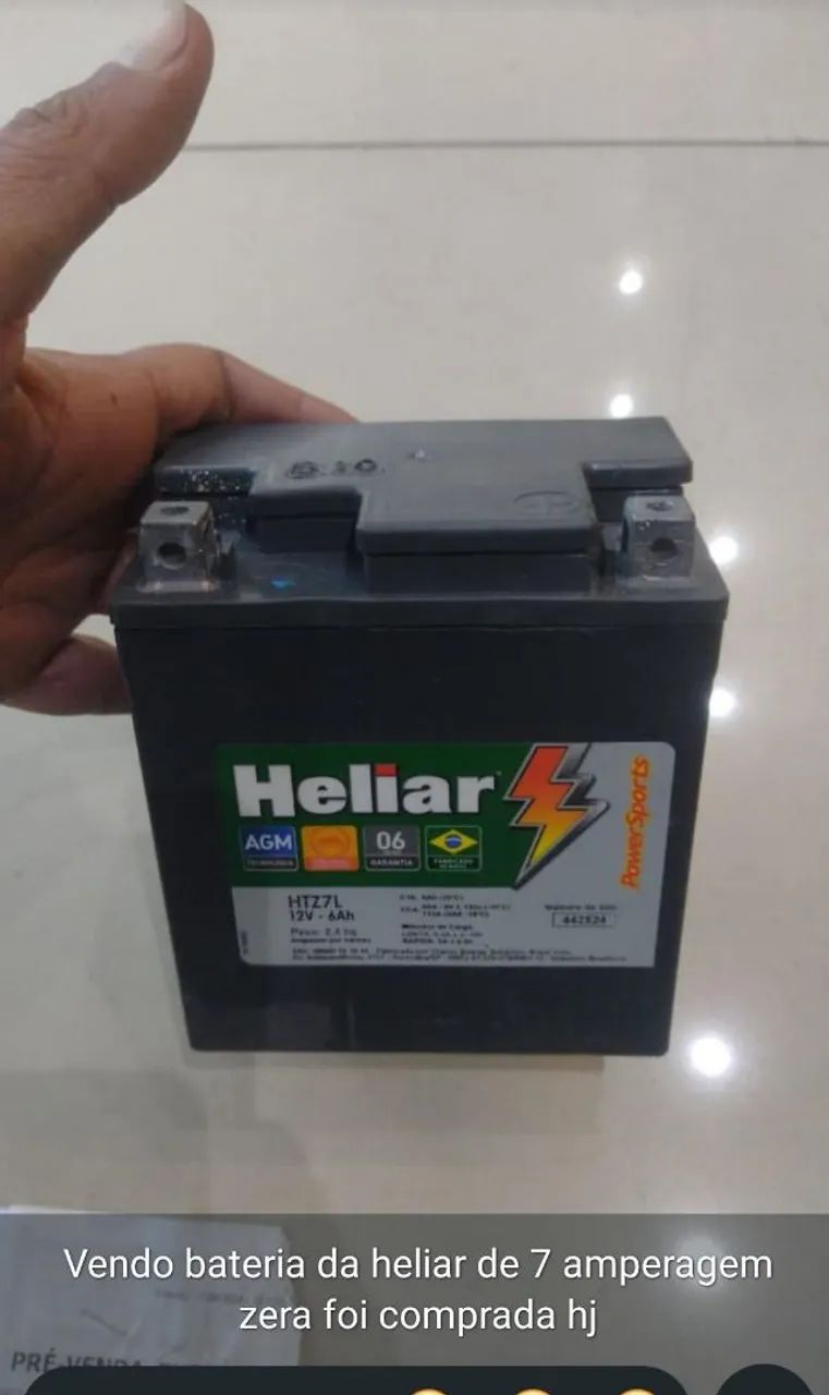 Bateria de moto 