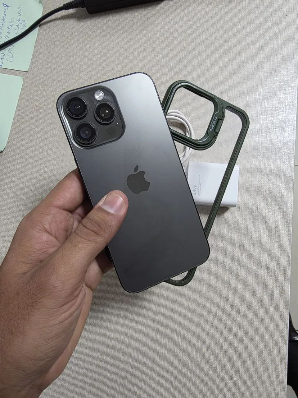 iPhone 15 Pro Max 256GB troco por inferior com volta! - Foto 5