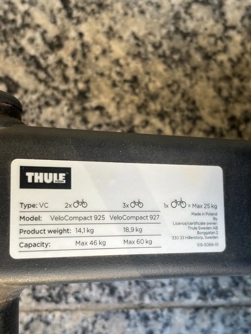 Rack THULE 927