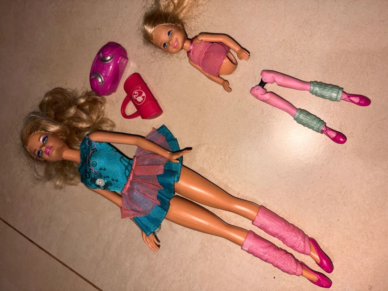 Barbie ginasta com acessórios e chelsea  - Foto 4