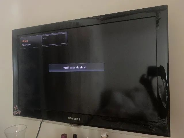 Tv LCD 32 Samsung com defeito