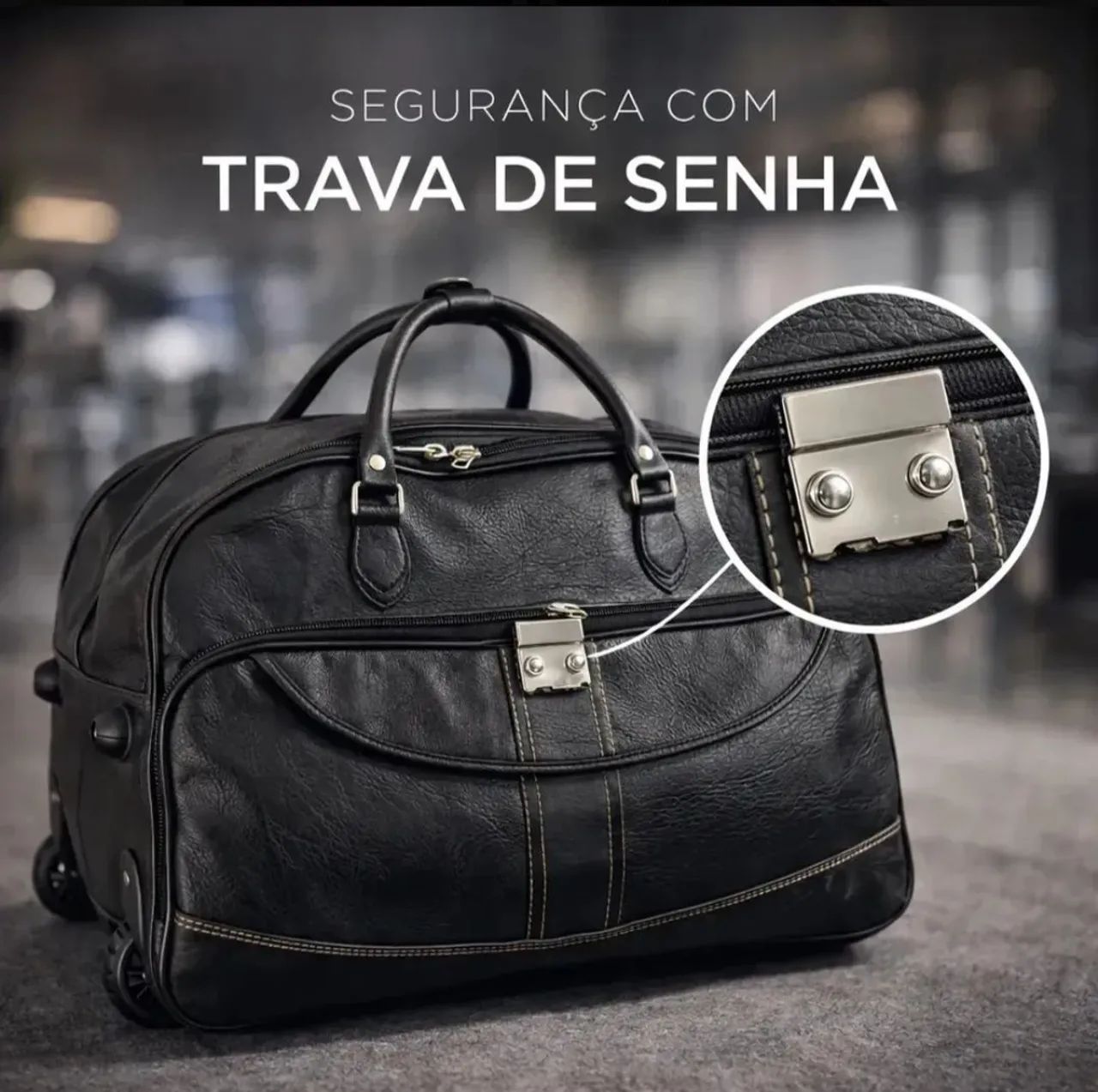 Mala de viagem nova 14kg de mão e rodinhas  - Foto 2