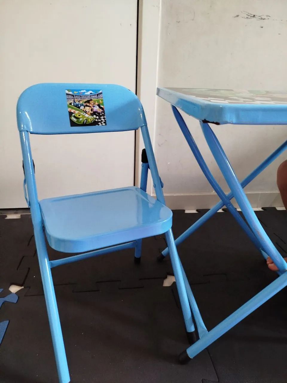 Mesa infantil dobrável  - Foto 4