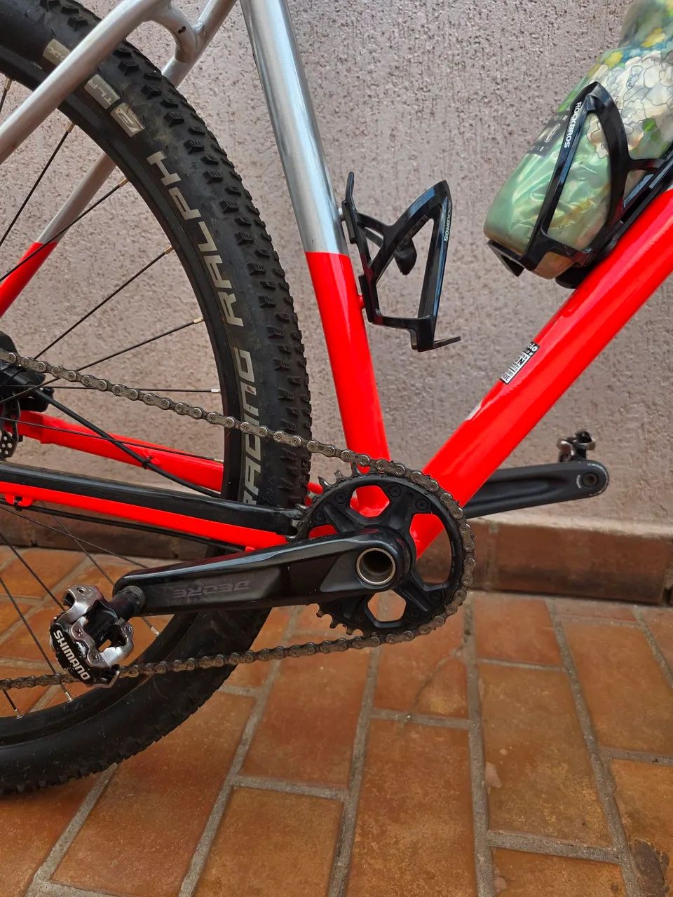 Bike Aro 29 Mtb Caloi Elite Deore 12v Alumínio /vermelho Quadro 19 - Foto 4