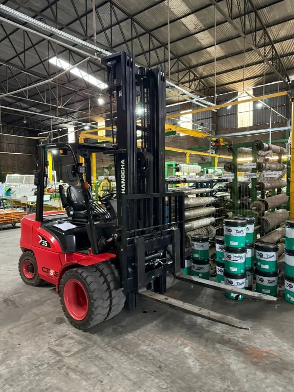 Empilhadeira Hangcha Disel XR 3,5 Ton Triplex 6 m 2023