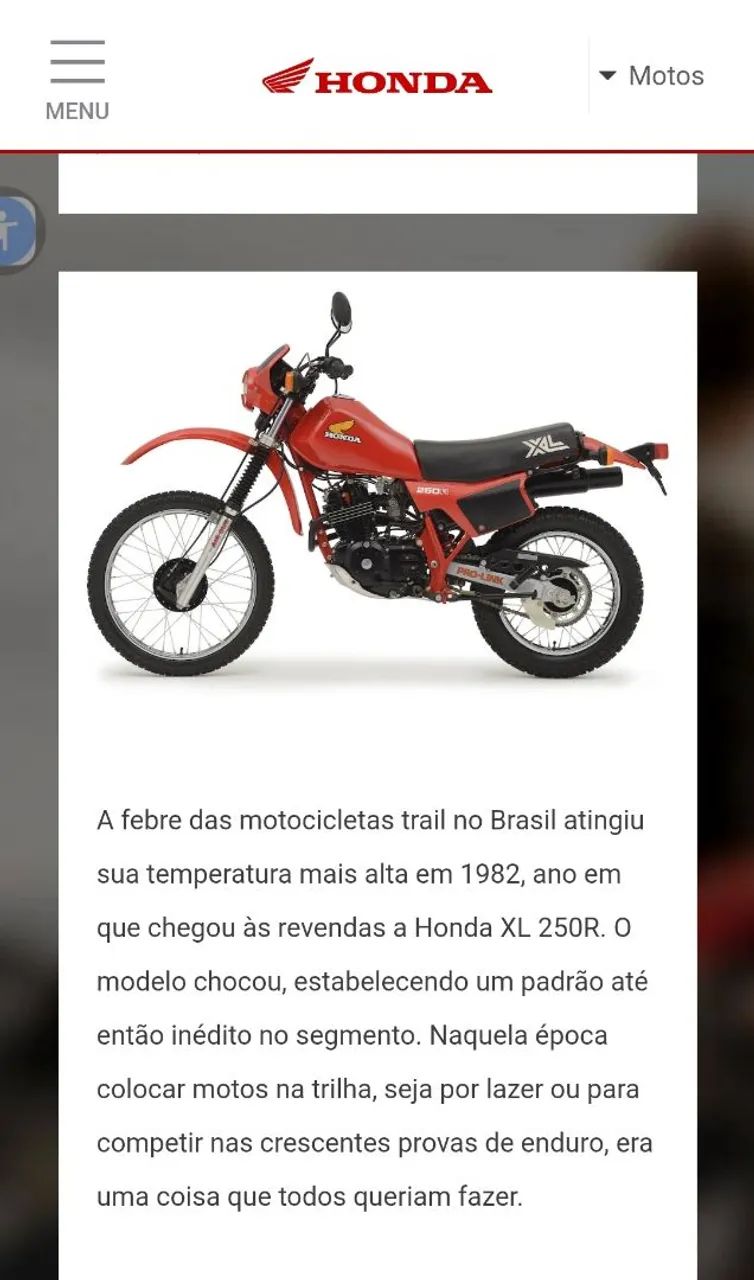 Xl250r  1984 - Foto 2