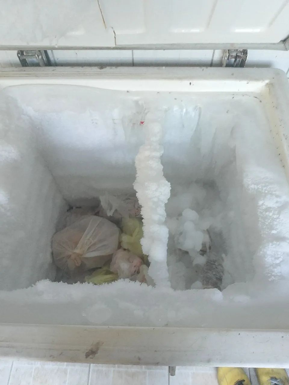 Freezer de uma porta 