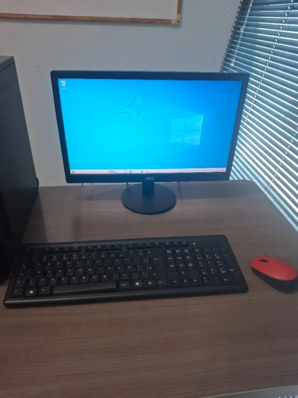 PC Completo Intel Core i5 2400 + 8GB RAM + SSD 120GB + Monitor + Teclado e Mouse - Foto 2
