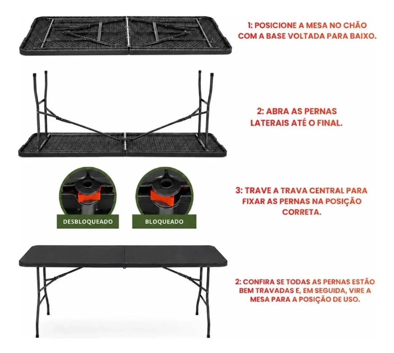 Mesa dobravel portatil - Foto 3