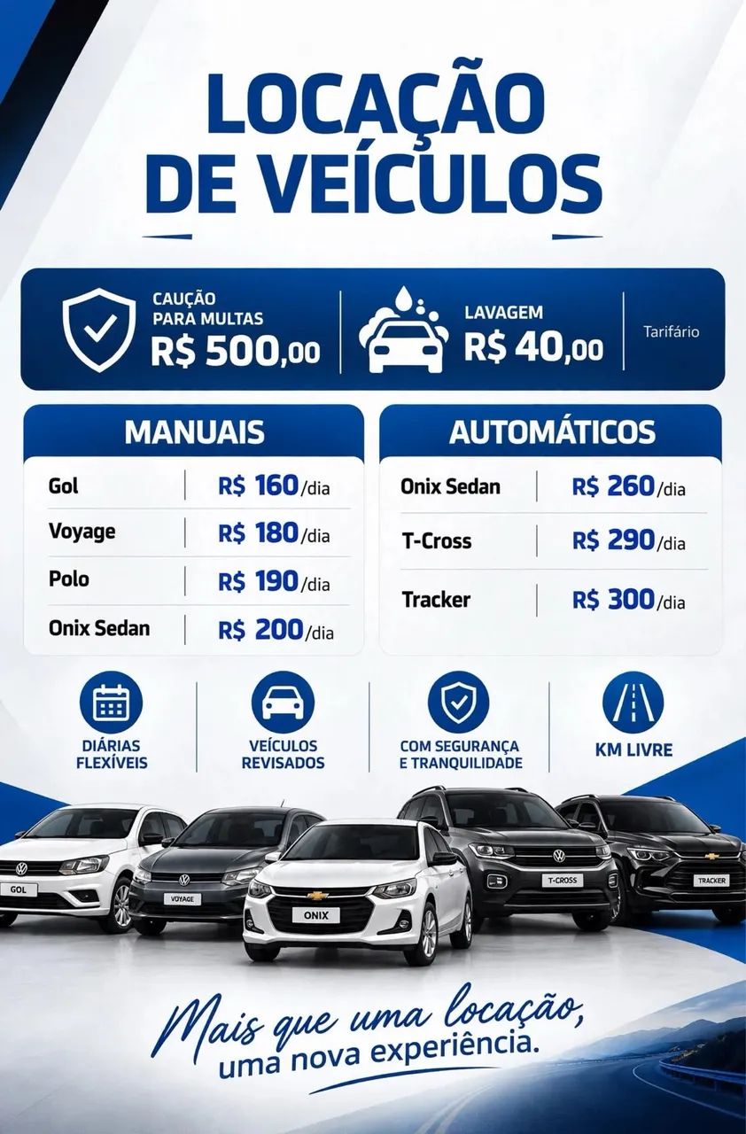 Aluguel de veículos 