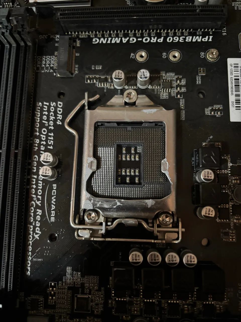 Placa mãe para processador ontem 9 geração (defeito) - Foto 2