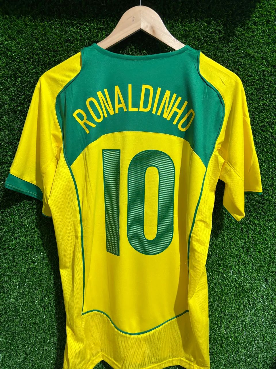 camisa 10 do Brasil retrô 2004/2005  - Foto 3