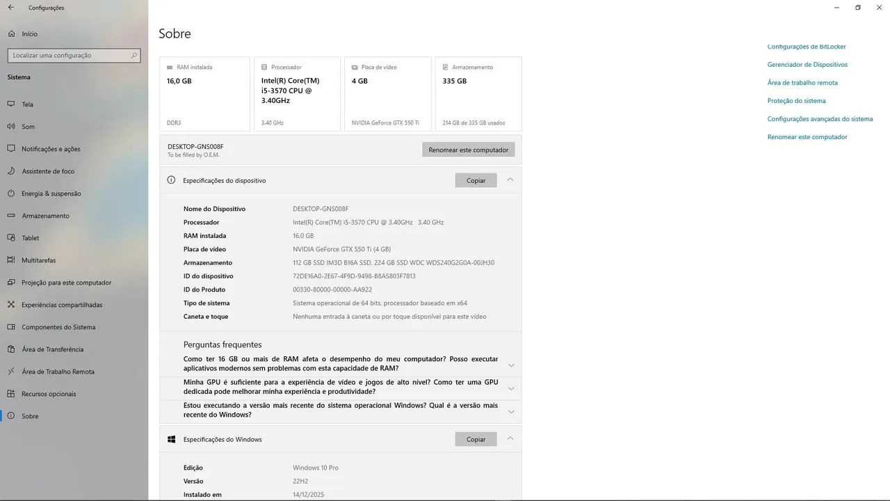 Vendo Pc mediano