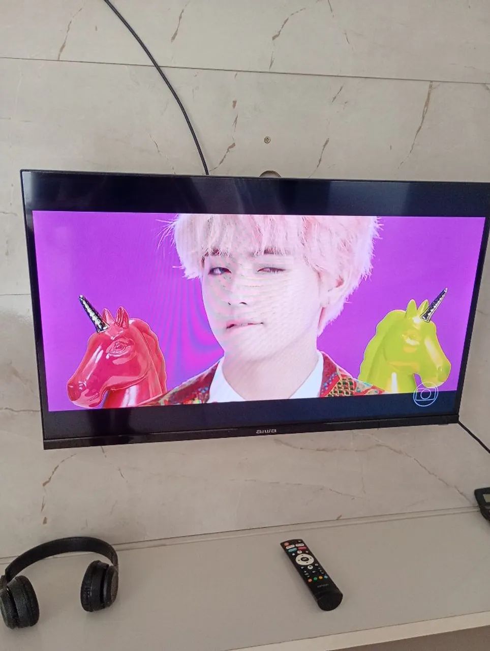 Tv smartv Aiwa 32 polegadas  com NF  - Foto 2