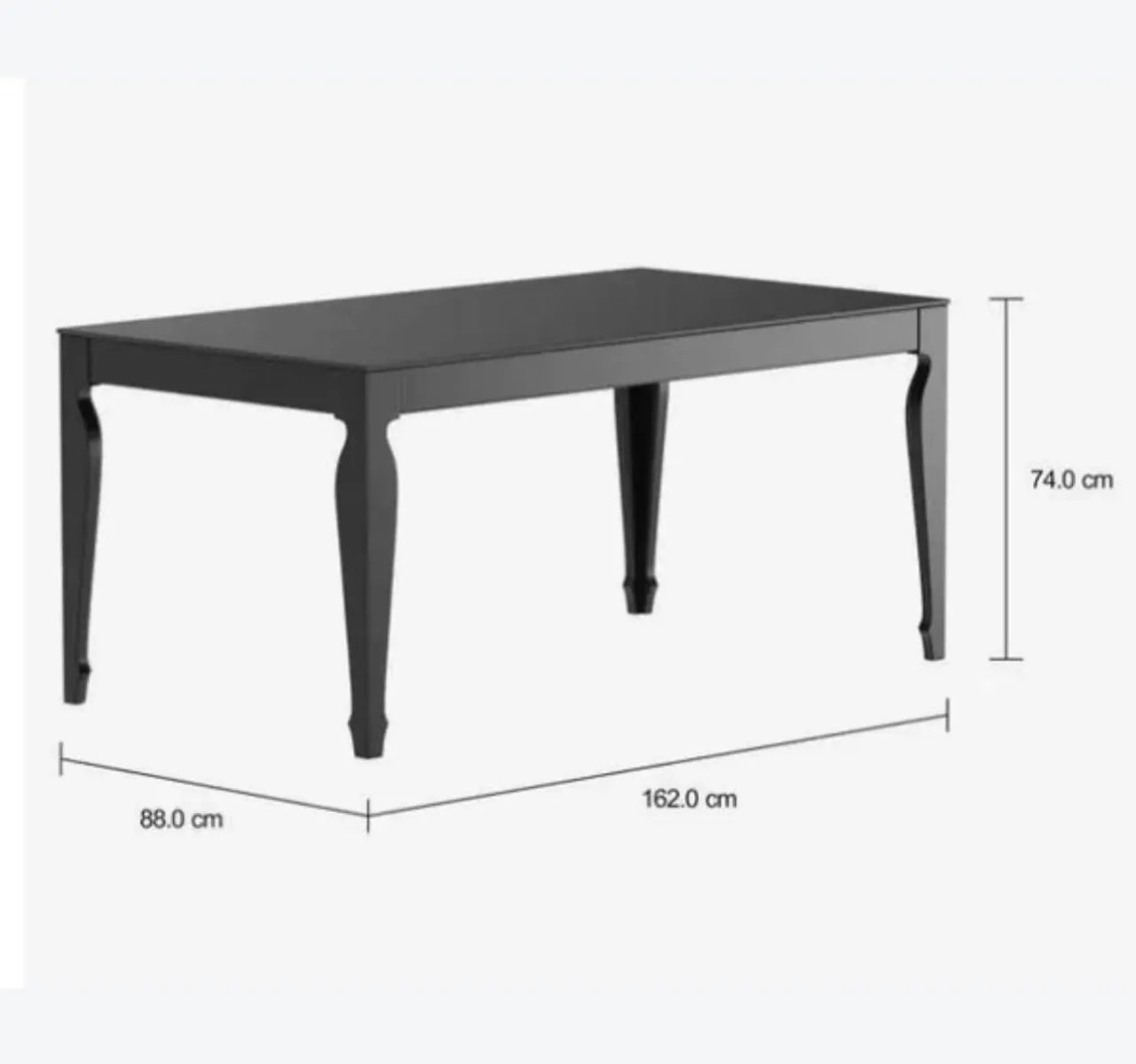 Mesa tok stok preta - Foto 4