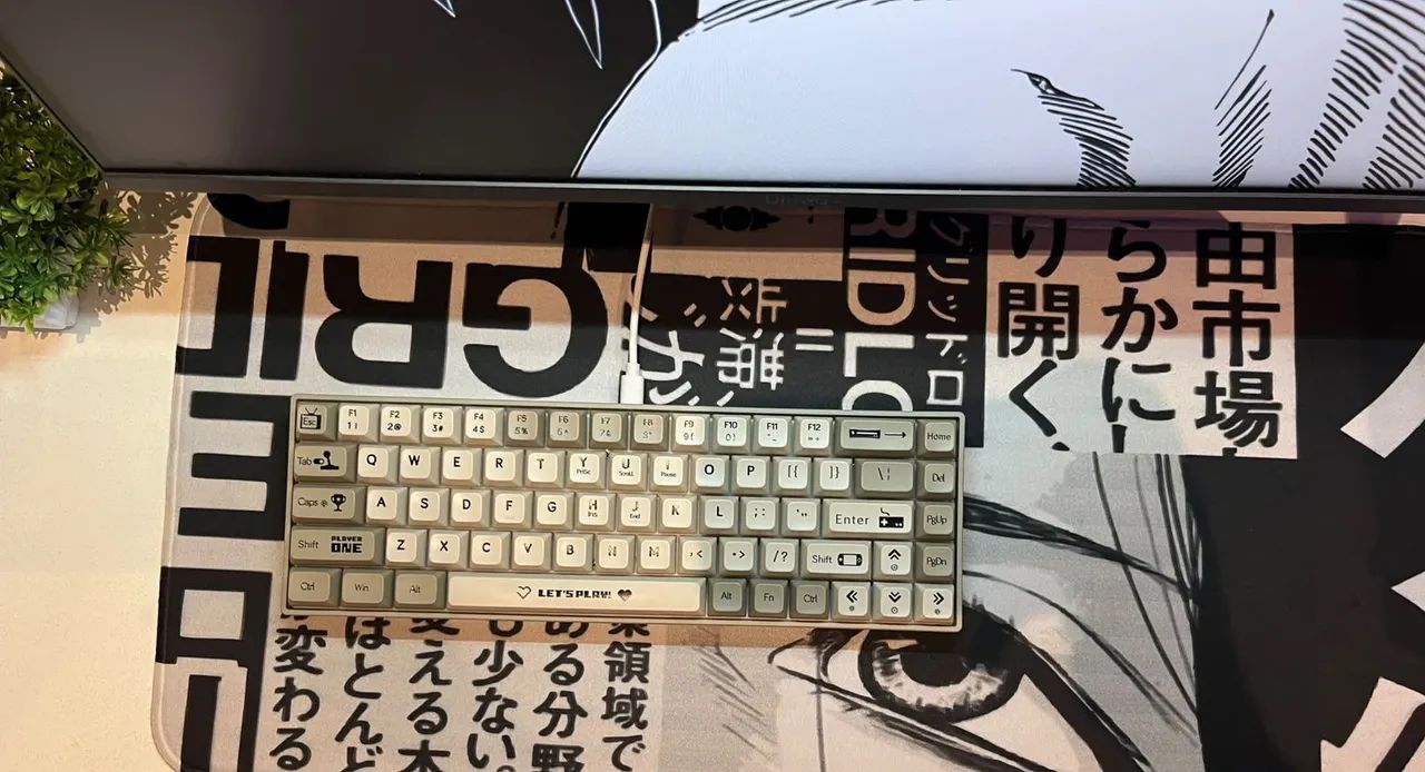 Teclado mecânico ak680 completo - Foto 5