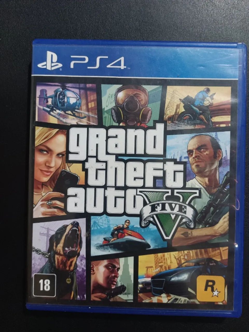 GTA V - PS4 - Com Mapa e Manual