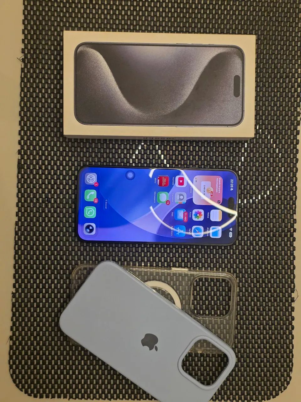iPhone 15 Pro Max 256GB Azul - Foto 2