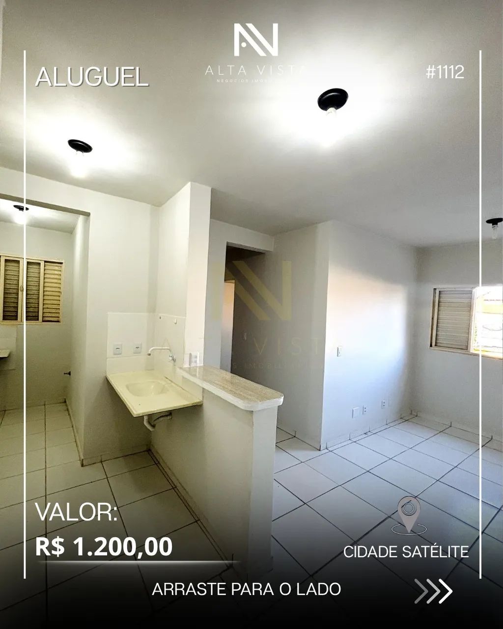 Apartamento 2 quartos em Cidade Satélite