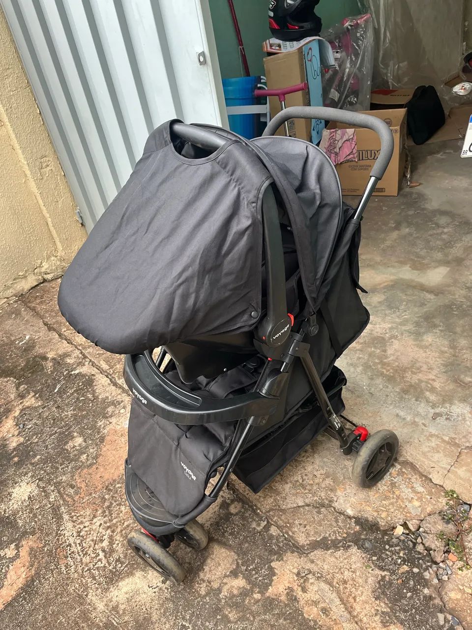 Carrinho de bebe + bebê conforto  - Foto 3