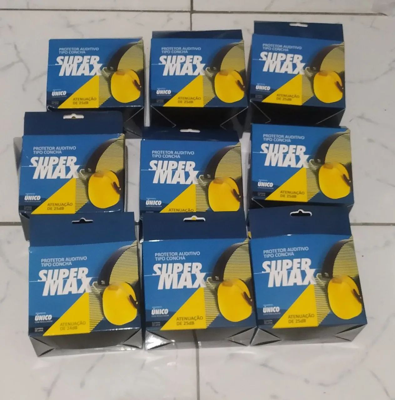 Protetor auricular tipo Concha Supermax 