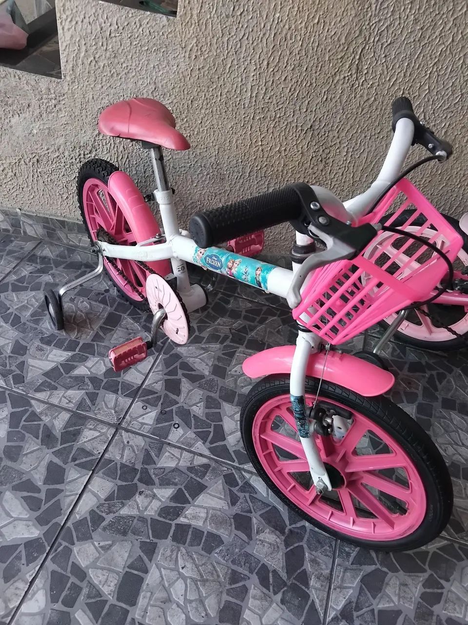 Bicicleta infantil rosa revisada  - Foto 2