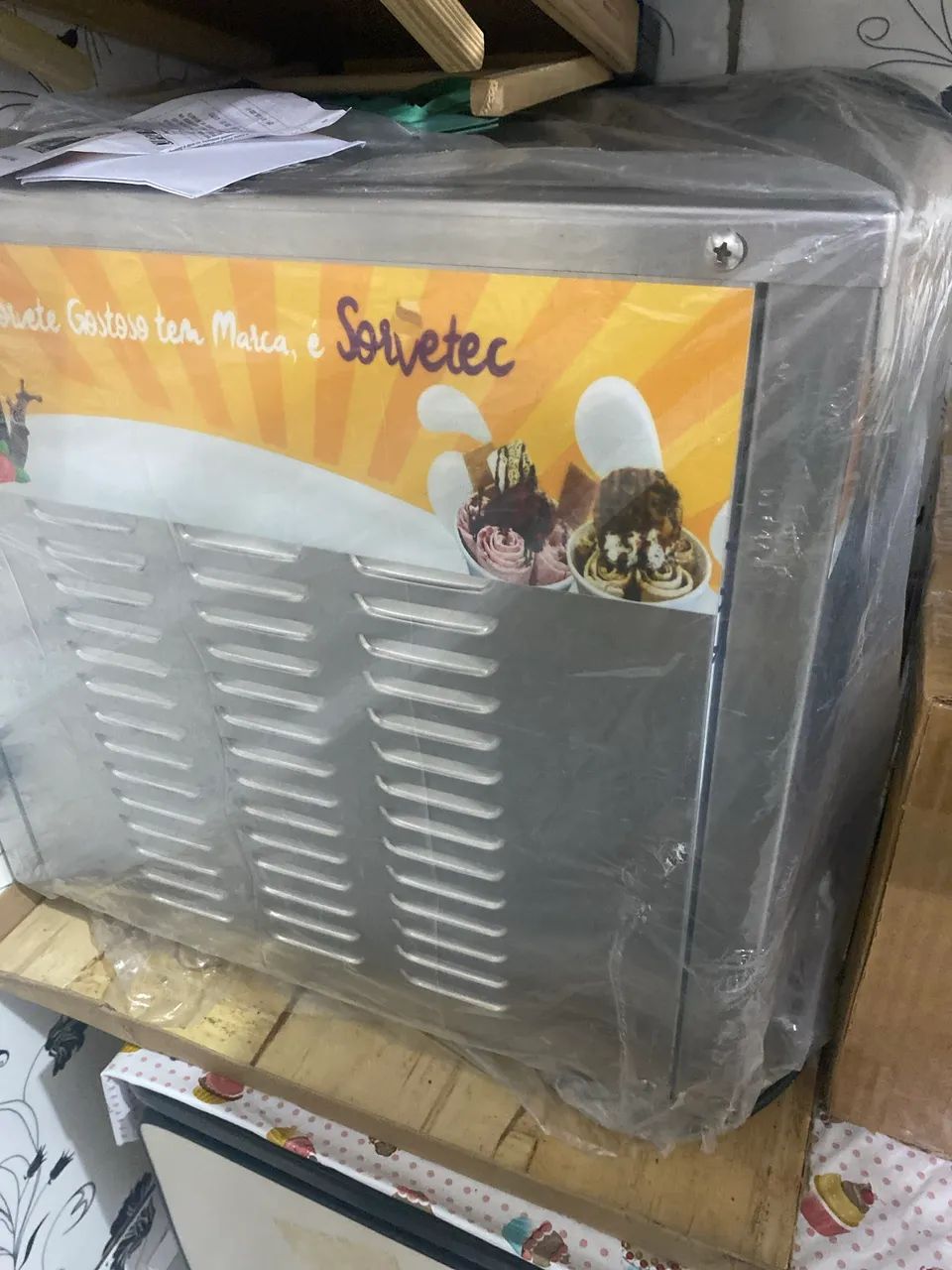 Máquina de sorvete na chapa - Foto 2