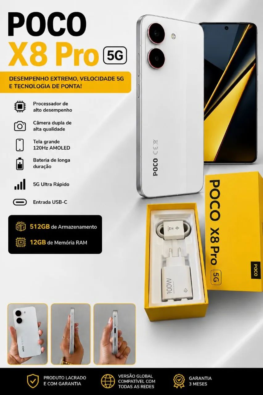 Poco X8 Pro 512gb 12ram. Global.