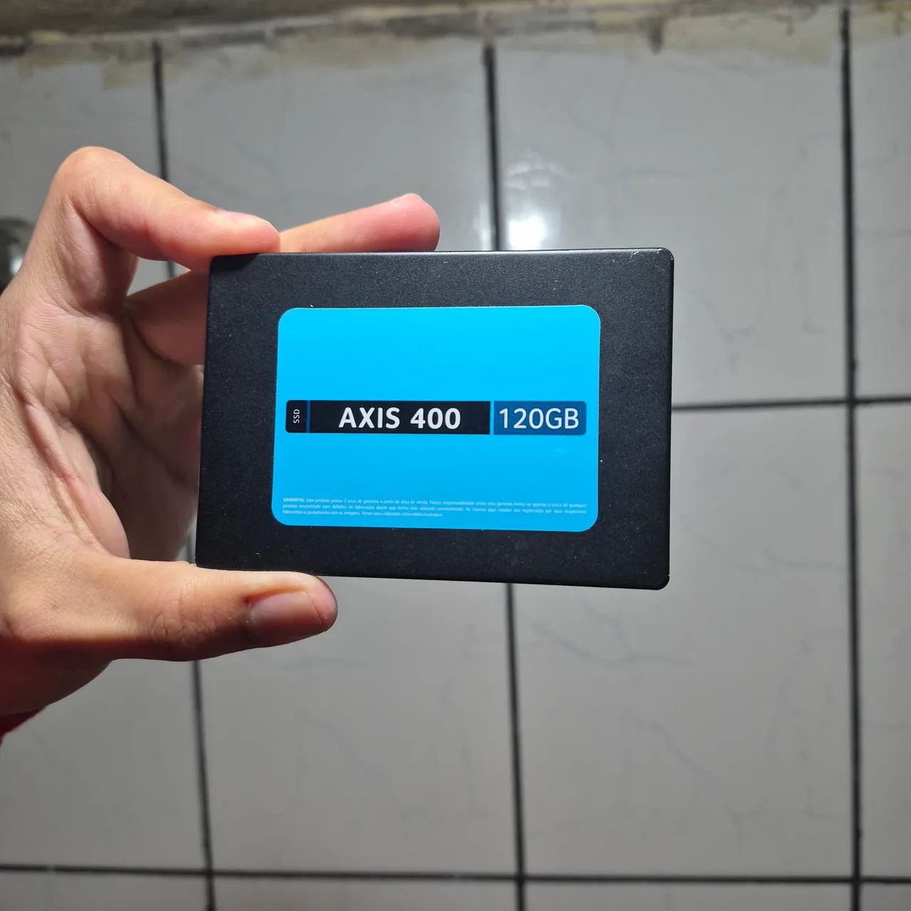 SSD 120GB AXIS 400. Compatível com computador e notebook (encaixe SATA). Valor: R$ 100,00. - Foto 4