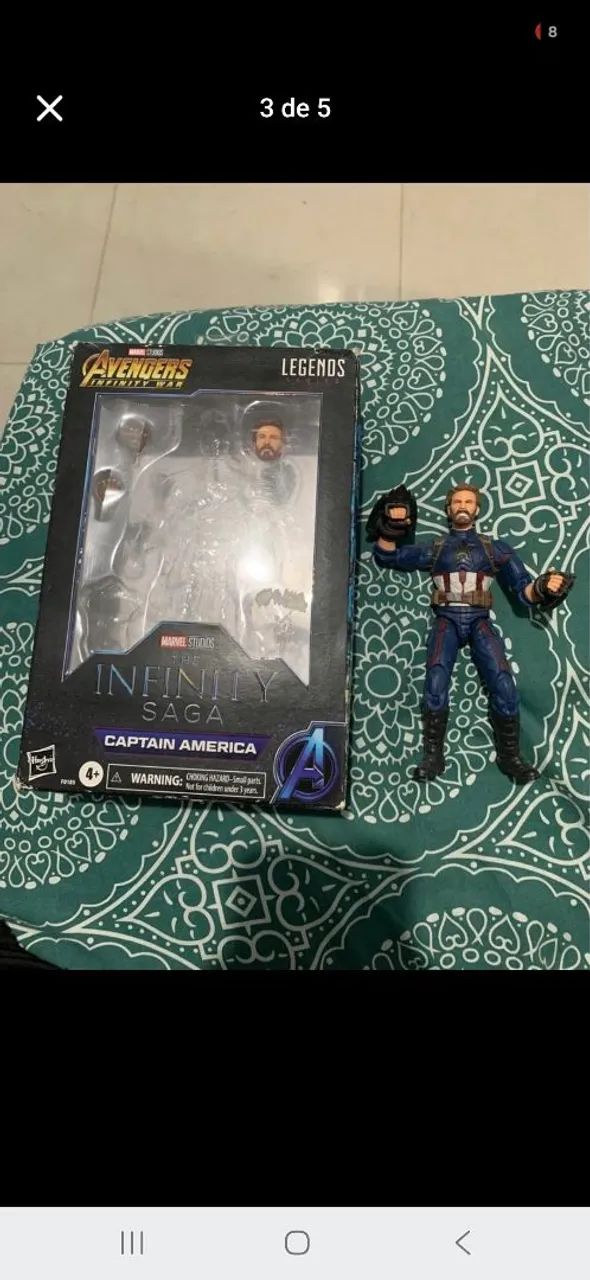 CAPITÃO AMÉRICA - MARVEL LEGENDS - Foto 3