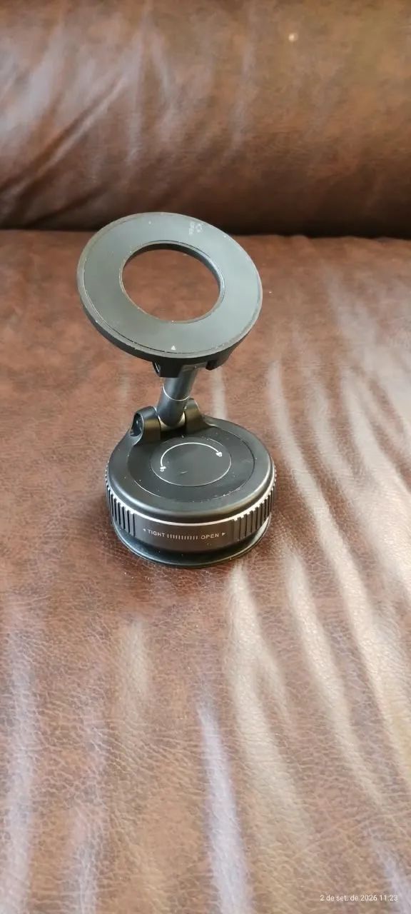 Suporte Celular Magnético Ventosa Vácuo K007 Premium - Foto 4