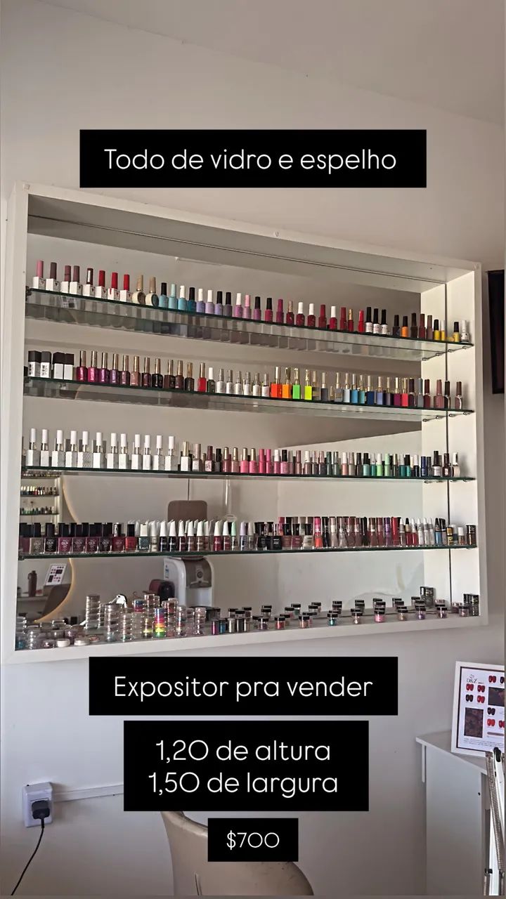 Expositor de esmalte 