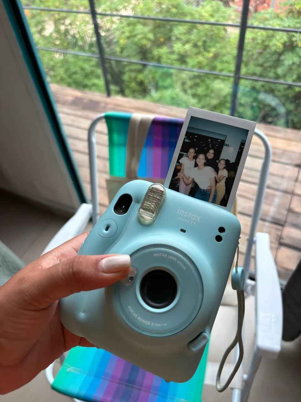 Câmera Fujifilm Instax Mini 11 blue - Somente Florianópolis 