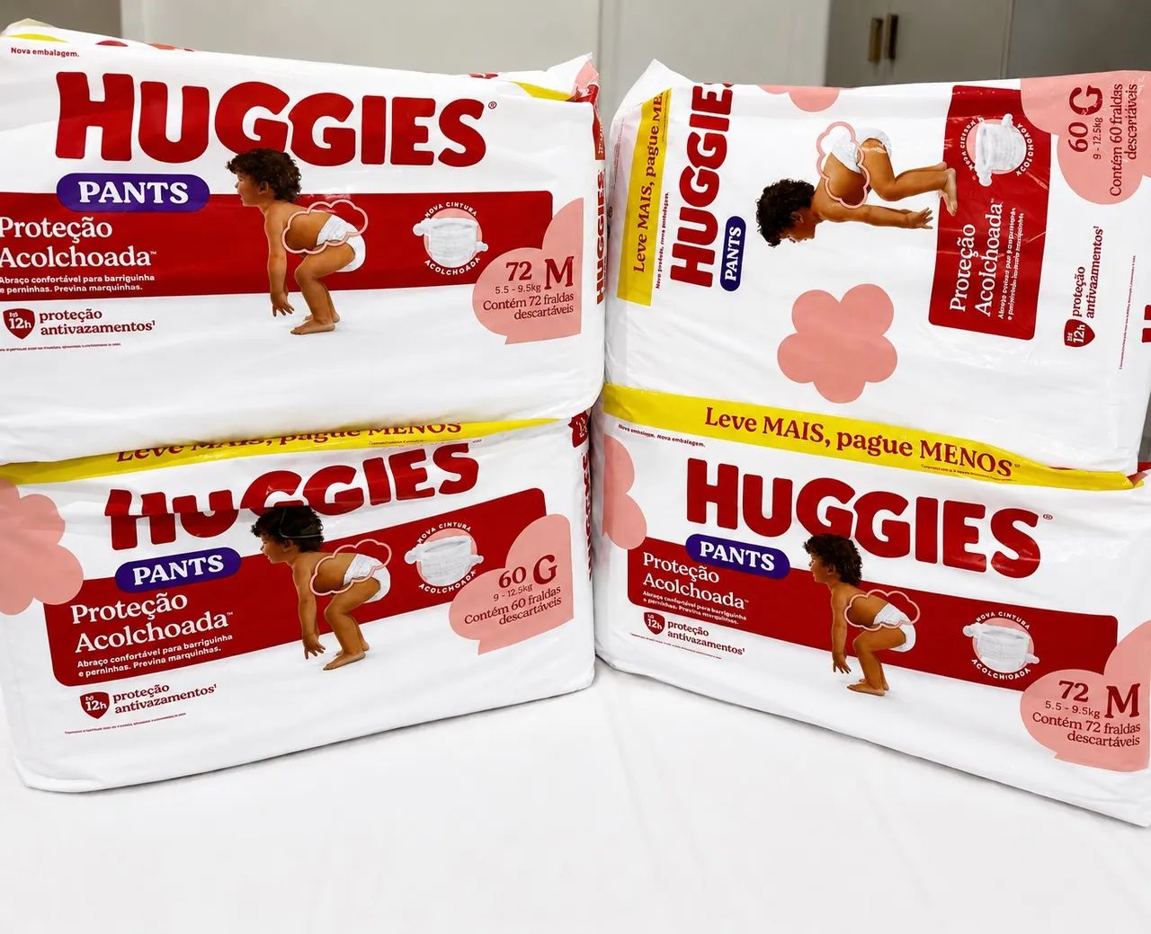 Fralda Proteção Acolchoada Huggies M ou G