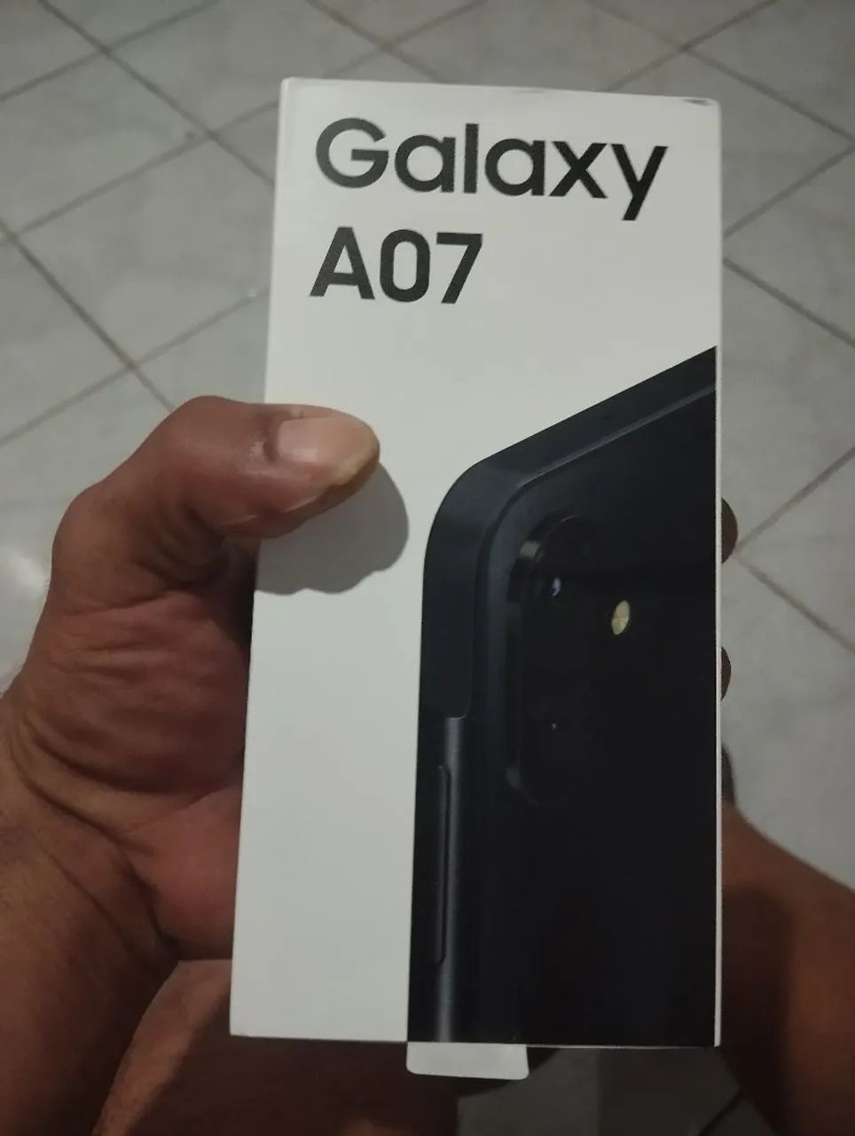 Celular Samsung a07. 128 gigas novo na caixa comprado ontem