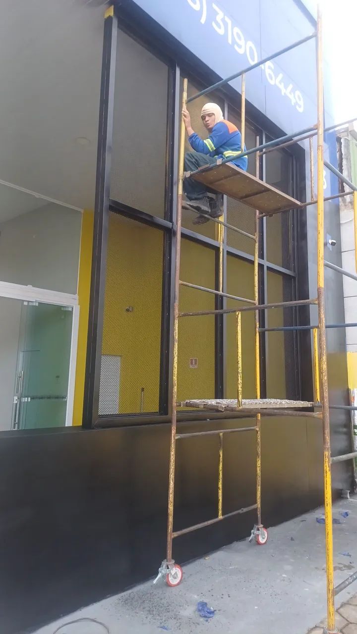 Pintura de fachada de acm e ferro  - Foto 5