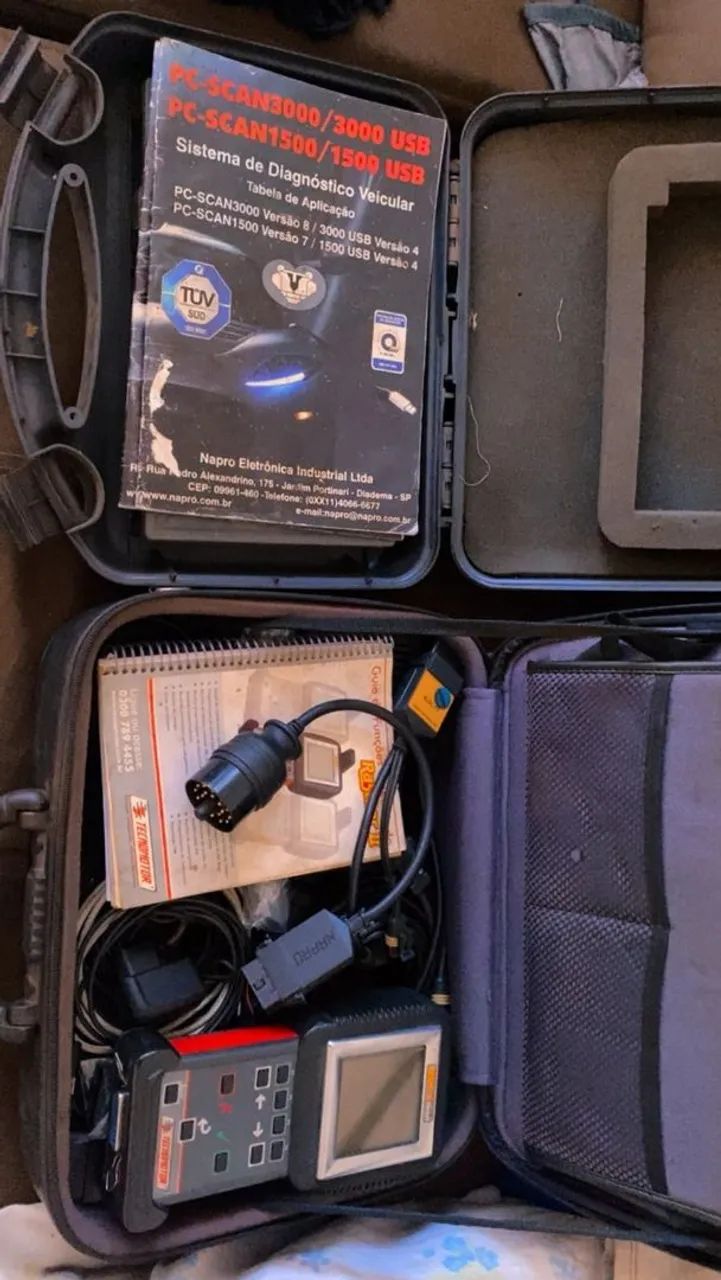 Vendo scaner Napro funcionando perfeitamente bem conservado com todos conector  - Foto 4